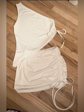 Dolls Kill Irresistible Strut Top and Skirt Set